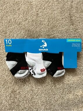 3/$10 or 5/$15 Infant Gripper Socks (7 Pairs)